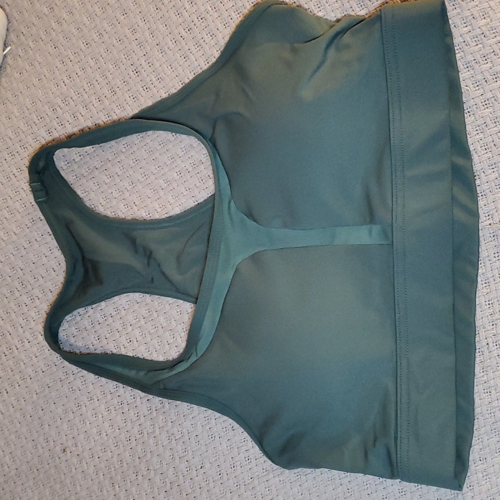 Exercise Top Dark Green